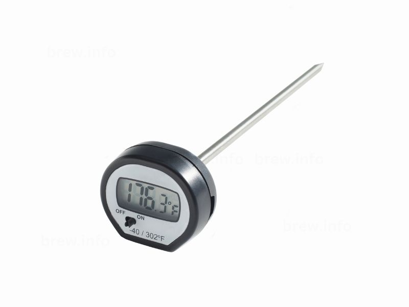 Using a digital thermometer is better accuracy
